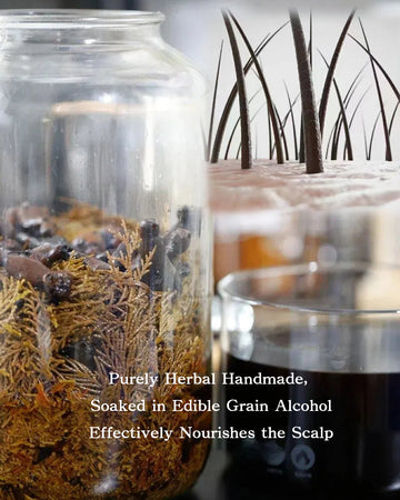 A  Natural Herbal Hair Growth Tonic Recipe with Cypress Leaves