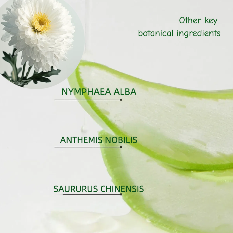 Wild Royal Chrysanthemum & Aloe Vera Gel 100mlRefreshing and anti-inflammatory with no sticky residue. Cooling sensation for summer after-sun repair and steroid-damaged skin recovery.Plant-based, freshness-locked formula