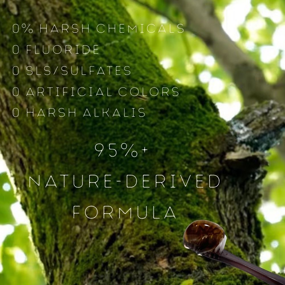 95% natural formula: Fluoride-free, SLS-free, and no artificial colors or harsh chemicals.