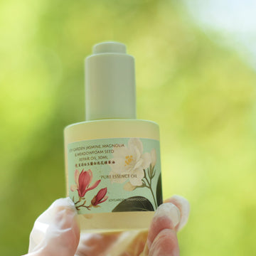 Joy Garden Jasmine Magnolia and Meadowfoam Seed Repair Oil – nourishing facial oil for dry and sensitive skin, natural botanical skincare