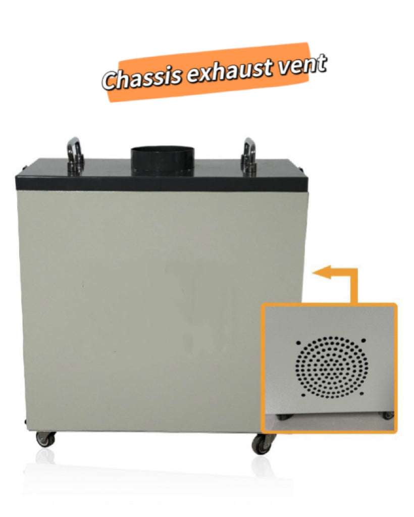 Clean air outlet of Joy Garden Moxibustion Smoke Extractor after multi-layer filtration for purified, odor-free airflow