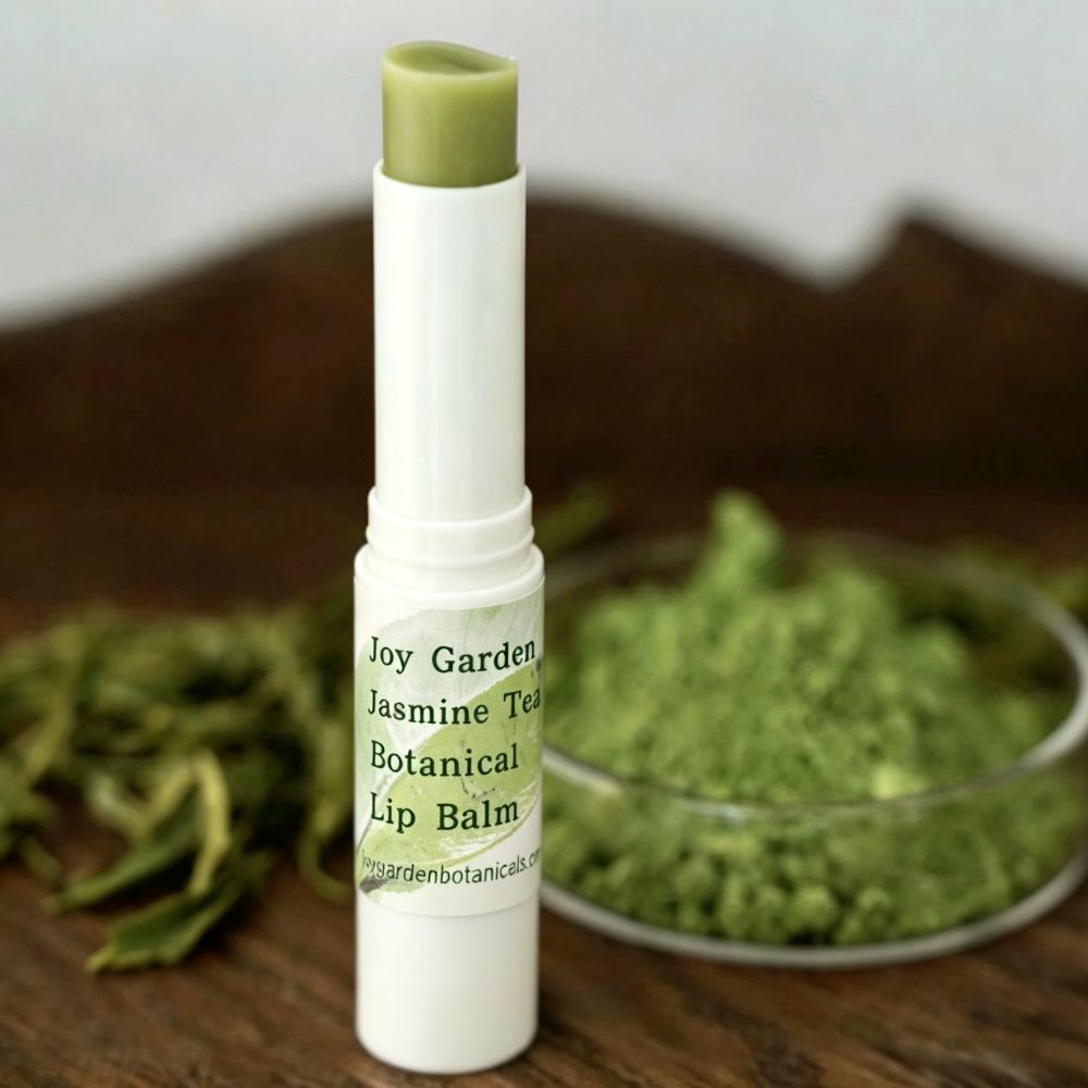 Joy Garden Jasmine Tea Botanical Lip Balm Natural Nourishing Food-Grade Moisturizer