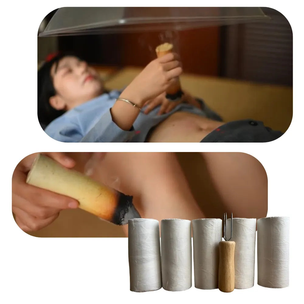 Personalized Moxa Kit, Custom Moxa Sticks & Mobile Smoke Extractor, At-Home Moxibustion  Starter Set for Wellness Studio - Deposit