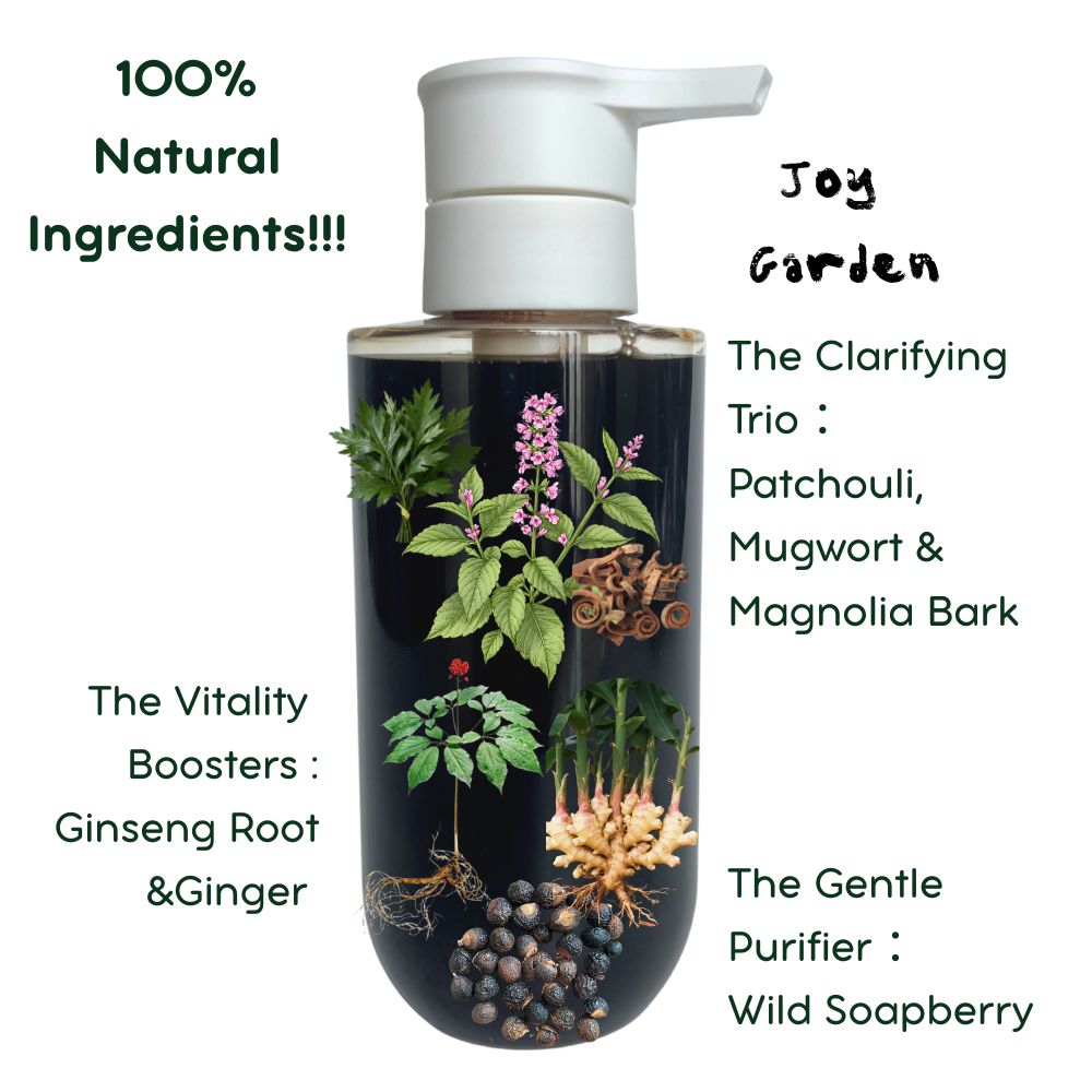 Joy Garden Patchouli & Wild Soapberry Balancing Body Wash