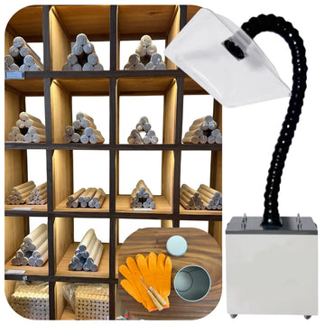 Personalized Moxa Kit, Custom Moxa Sticks & Mobile Smoke Extractor, At-Home Moxibustion  Starter Set for Wellness Studio - Deposit