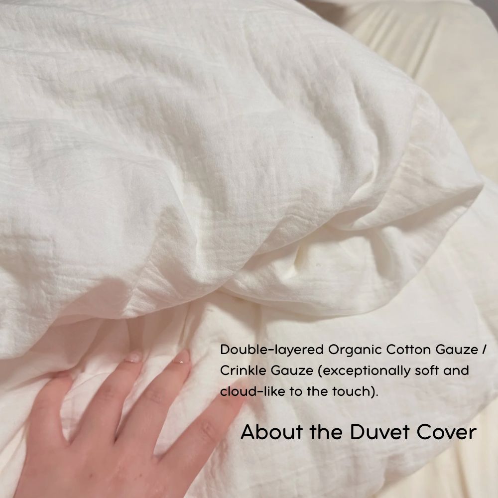 100% Double Cocoon Mulberry Silk Duvet Insert (Coming Soon)