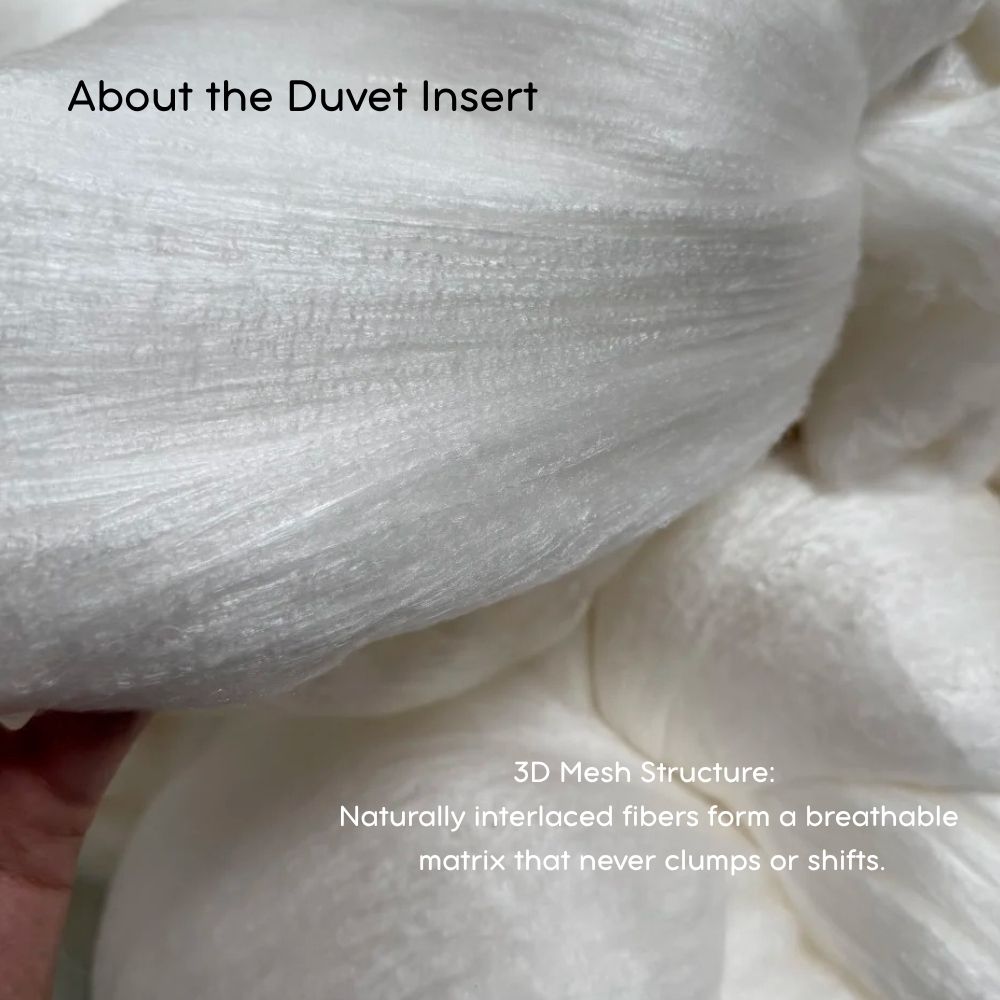 100% Double Cocoon Mulberry Silk Duvet Insert (Coming Soon)