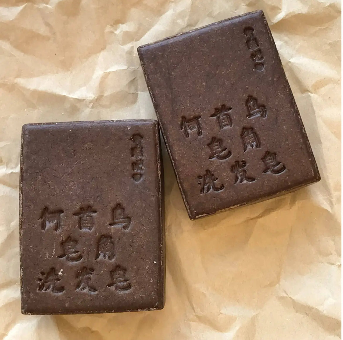 He Shou Wu Shampoo Bar for Buzz Cuts & Thinning Hair - Not for Oily Scalp (Lower Potency than Liquid Version)