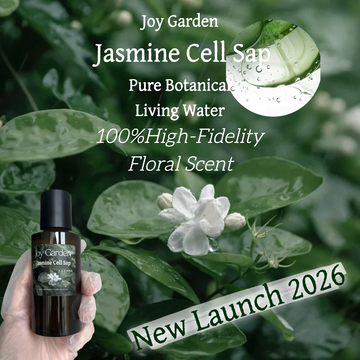 Pure plant-based ingredients of Jasmine Cell Sap, 100% natural and chemical-free.