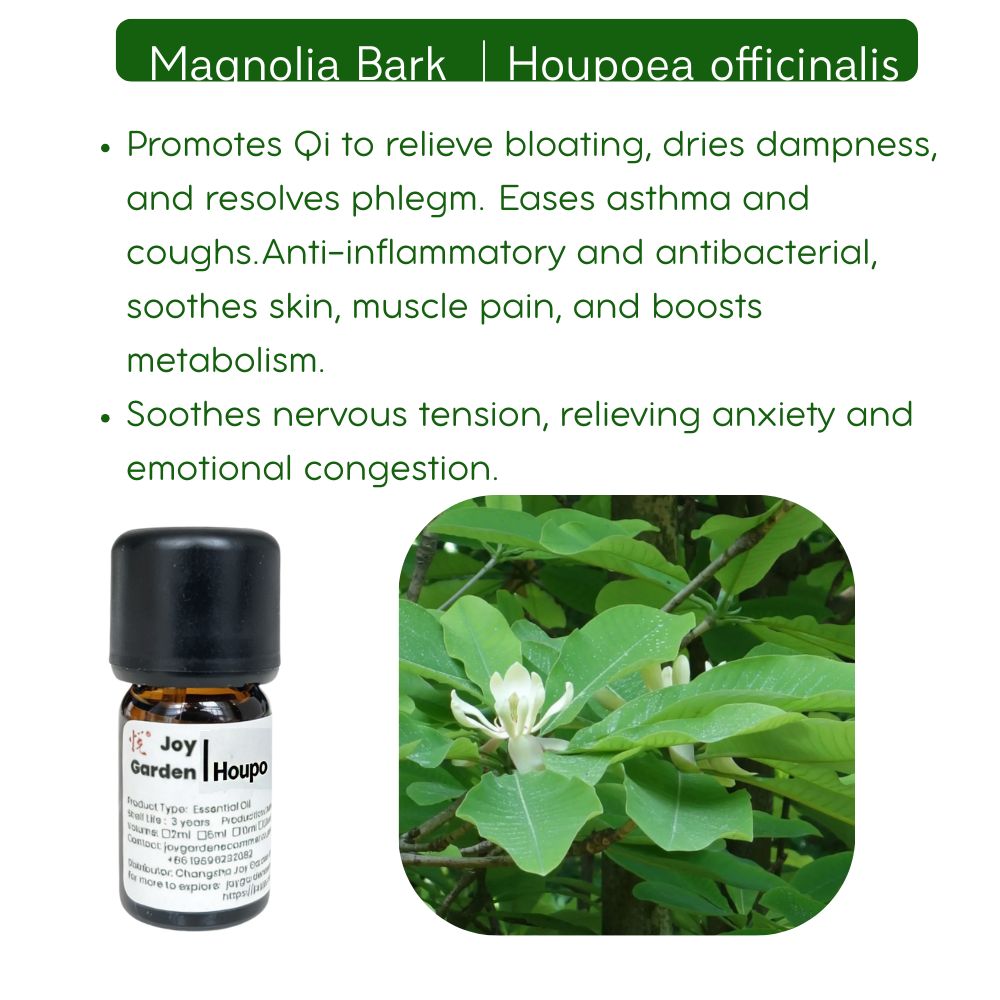 Magnolia Bark Essential oil  (Supercritical CO2 Extract) | 5ml