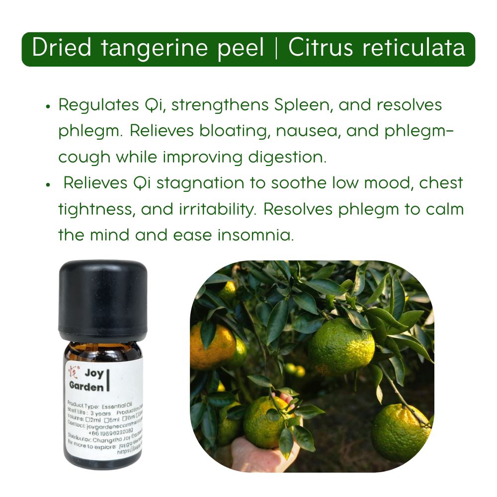 Tangerine Peel Essential Oil 100% Pure & Supercritical CO2 Extracted