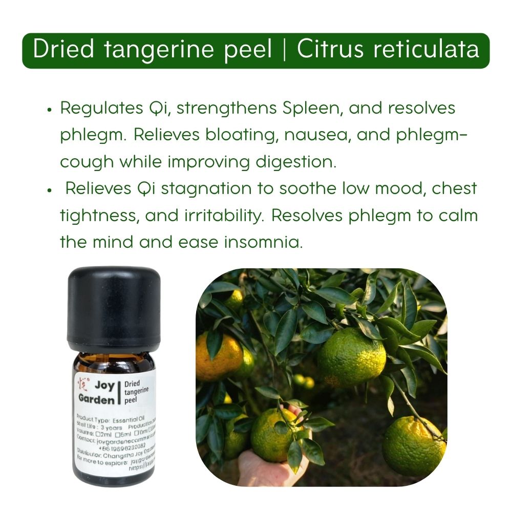 Tangerine Peel Essential Oil 100% Pure & Supercritical CO2 Extracted