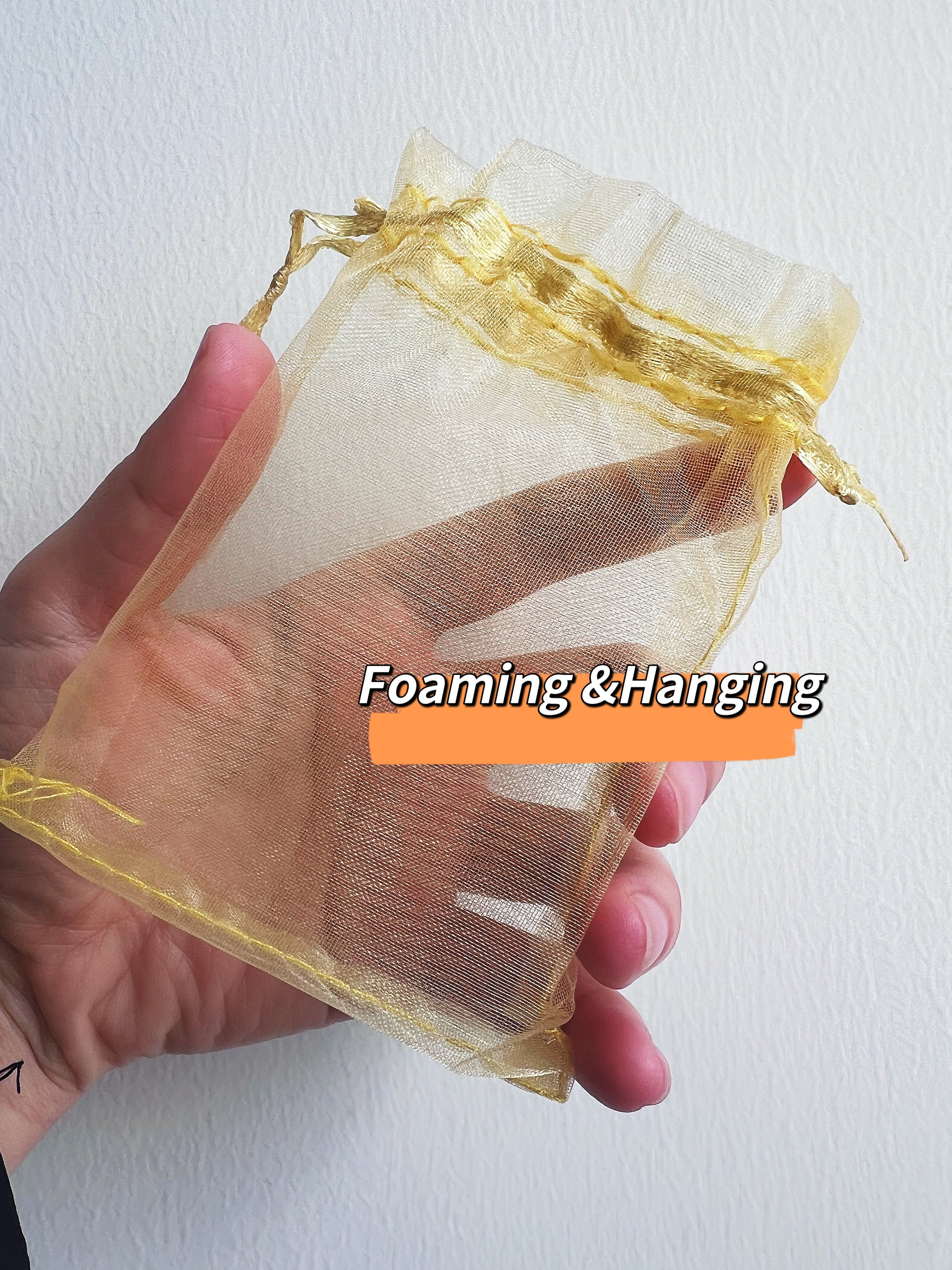 Joy Garden facial soap foaming net accessory for rich creamy lather