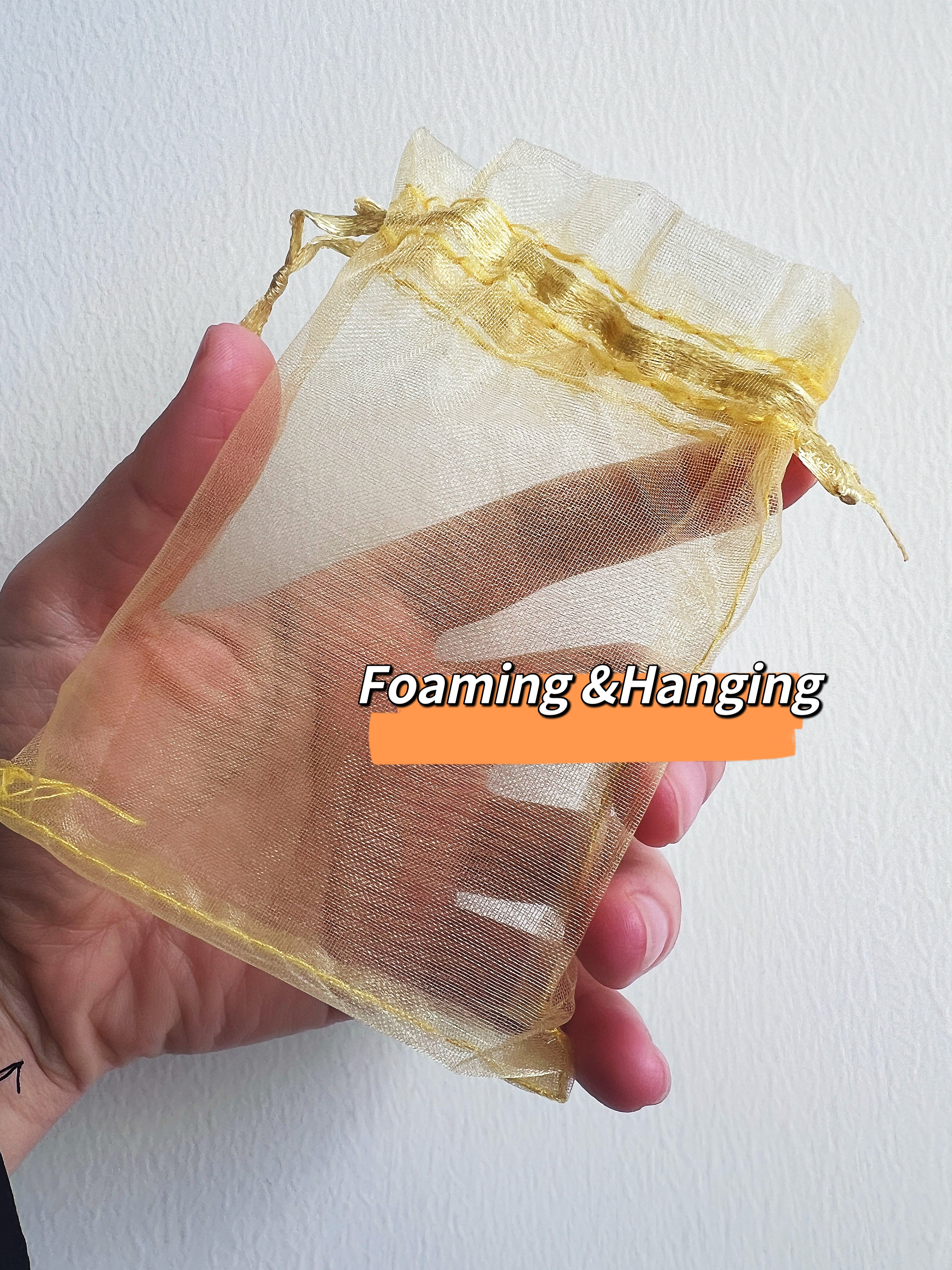 Joy Garden facial soap foaming net accessory for rich creamy lather