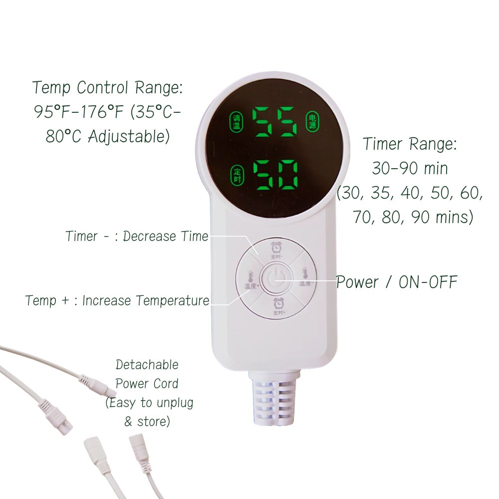 Electric Heated Mugwort Boots