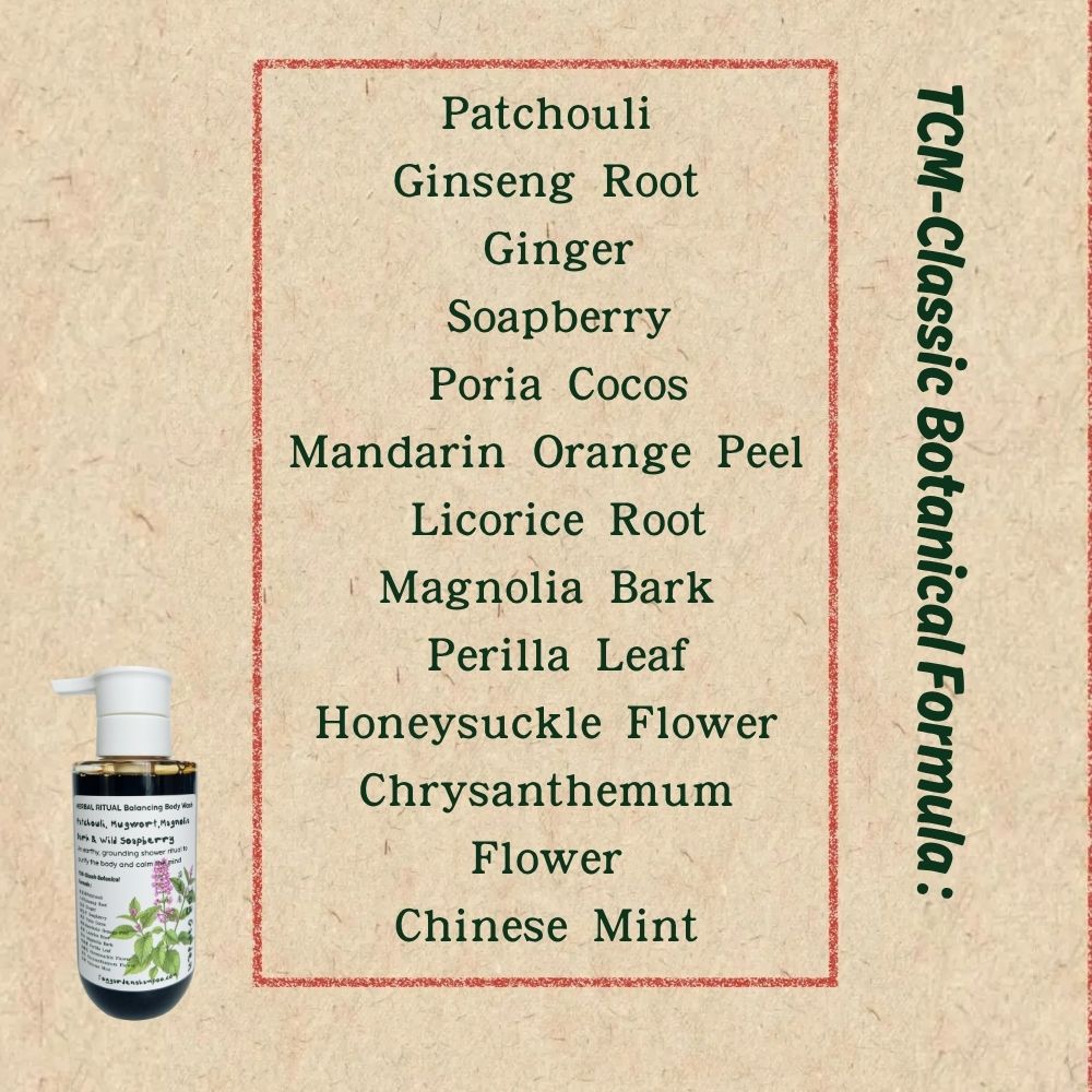 Joy Garden Patchouli & Wild Soapberry Balancing Body Wash