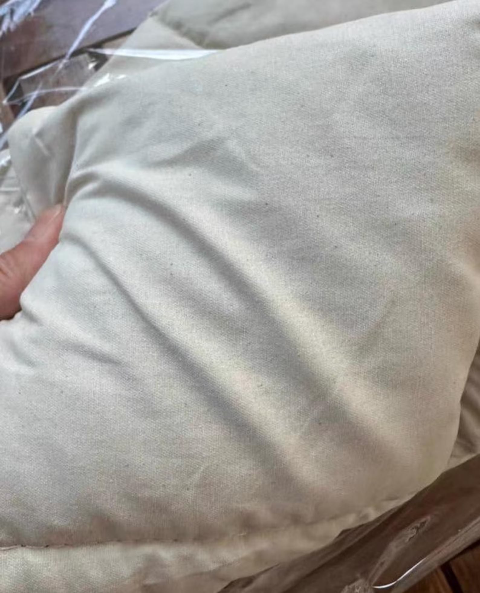 Joy Garden Moxibustion Seat Cushion, Natural Mugwort Moxa Filling, Herbal Warming Support Pad for Office Chair & Home, Breathable Fabric, Handcrafted, Non-Electric, Relieves Cold & Discomfort