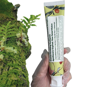 Joy Garden Herbal Root Strength and Enamel Fortifying Toothpaste - Natural Oral Care.