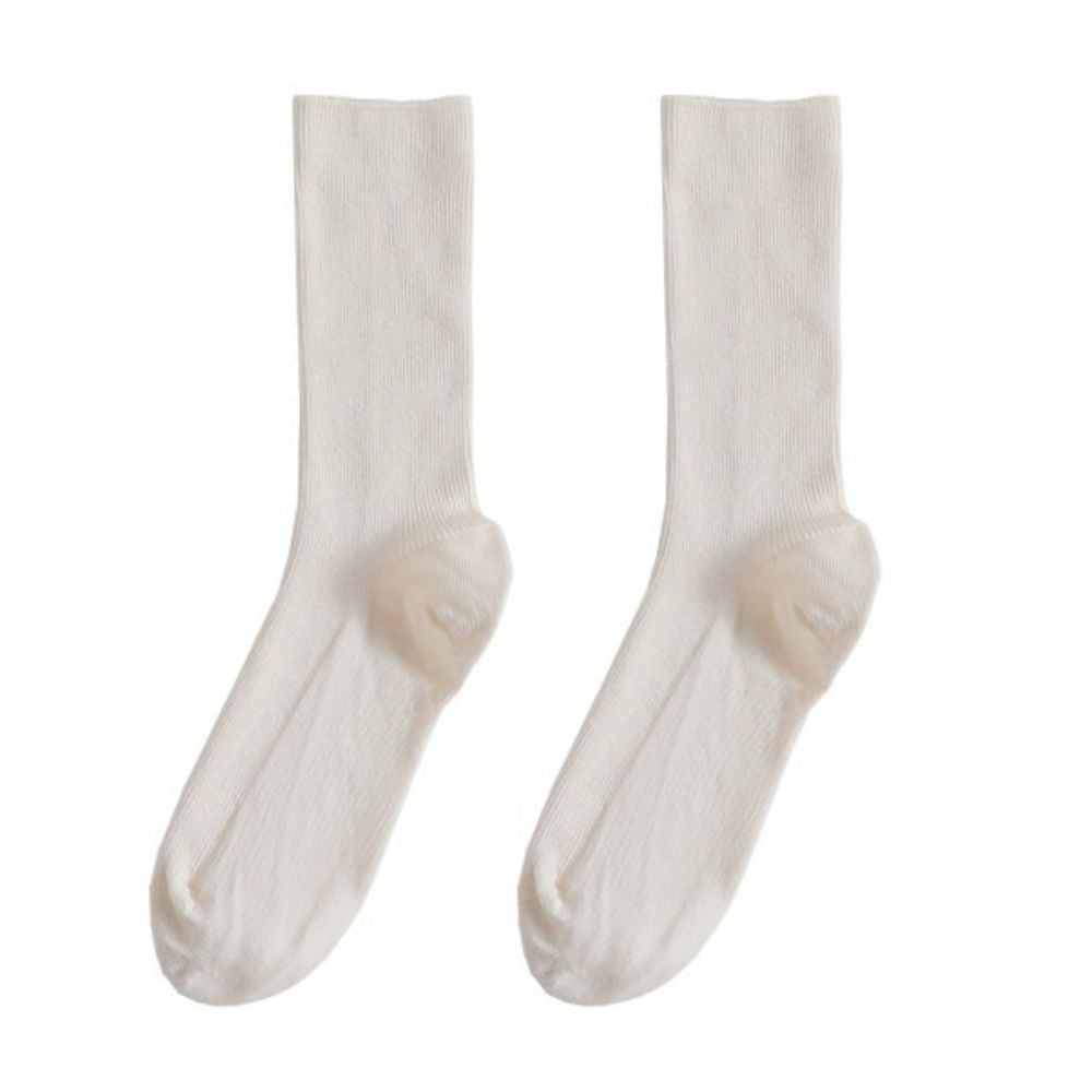 Professional studio shot of Joy Garden Zero-Press 100% Organic Cotton Socks on a clean white background.

