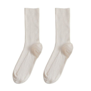 Professional studio shot of Joy Garden Zero-Press 100% Organic Cotton Socks on a clean white background.
