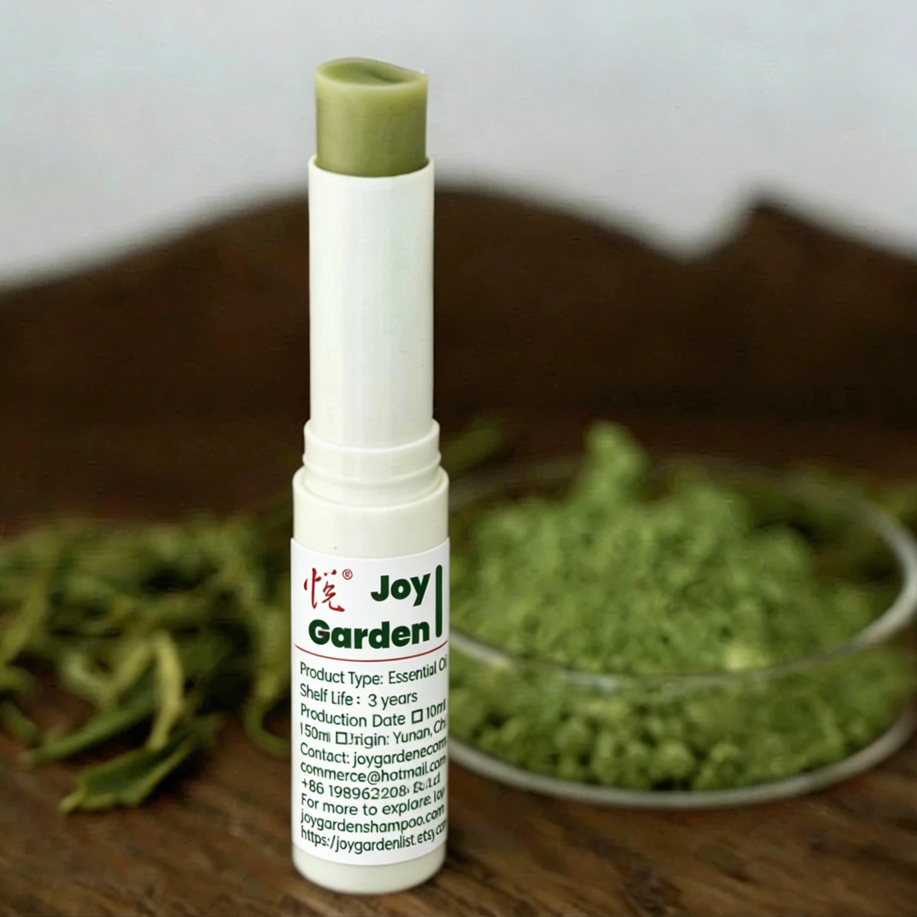 Pure Matcha & Milk Lip Balm – Natural, Nourishing, Food-Grade Moisturizer with Jasmine & Jojoba Oil