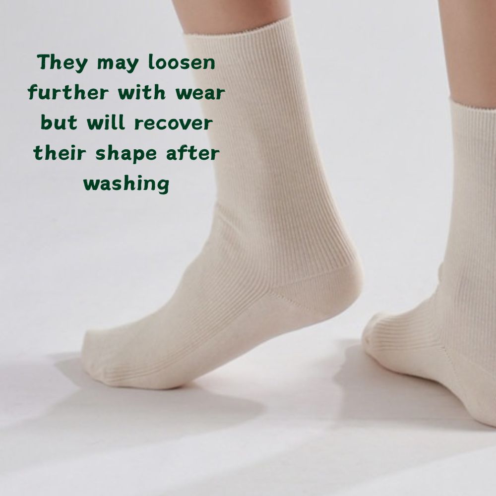 Maintenance and washing guide for Joy Garden 100% organic cotton sleep socks to ensure longevity.
